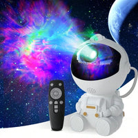 Astronaut Galaxy Star Projector – LED Nebula Ceiling Lamp